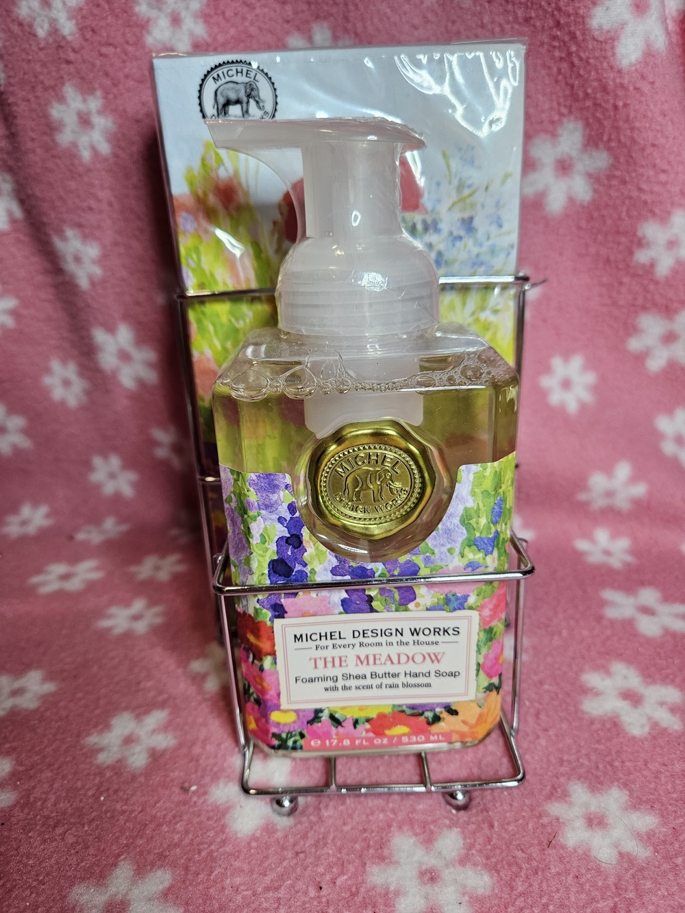 Michel Design Works The Meadow Foaming Shea Butter Hand Soap - Pink Floral